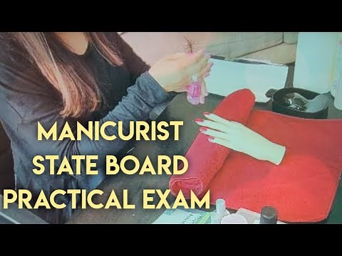 Manicurist State Board Practical Exam | Detailed and step by step | Tips to Pass Your Exam