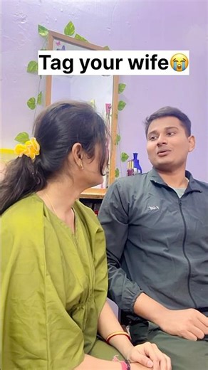 Tag your wife…#shorts #trending #funny #love #viral #comedy #couple #shortvideo #shortsfeed #reels