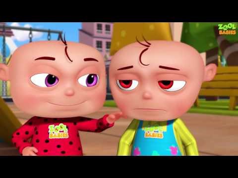 Five Little Babies Skating Adventure | Zool Babies Fun Videos