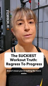 Regressing a move isn’t a step back. It’s a strategic leap forward.� Because chasing “harder” for the sake of your ego is the fastest way to hit a plateau (or a wall). Modifying doesn’t mean making it easy.�It means making it effective. If you want to break the loop of doing more and getting nowhere, you have to meet yourself where you’re at - not where you wish you were, or where someone else is.� Progress comes from building smarter foundations, not skipping steps for the ‘gram. Slow down to s