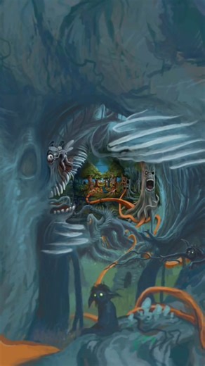 Jungle Horror: Don’t Zoom Out, It’s a Trap! 🌑⚡