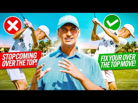 EASY Fix For An Over-The-Top Golf Swing