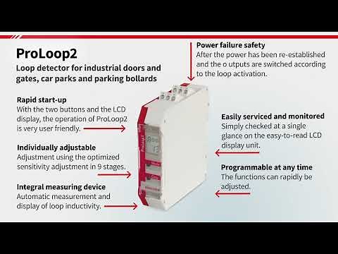 ProLoop2 | Loop detectors for industrial doors, barriers, gates and more | BBC Bircher Smart Access