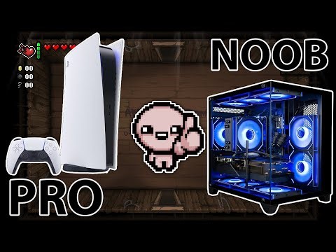 Isaac console PRO plays Isaac on PC for the first time..