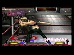 WWE Day of Reckoning - Gameplay - Trish Stratus vs Victoria - Rematch