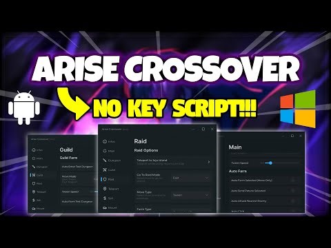 NEW Arise Crossover Script (No Key) - twvz | Auto Farm, Auto Dungeon & Auto Rank *PC* & *MOBILE*