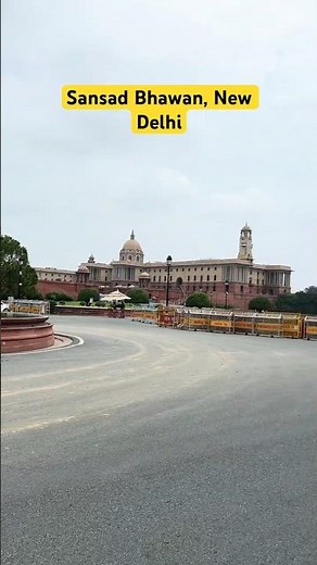 India’s Parliament House | Sansad Bhawan Tour 🇮🇳| New Delhi Iconic Place #visitdelhi