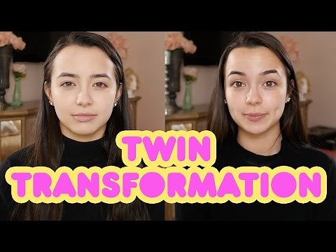 Twins Transformation into Marilyn Monroe & Audrey Hepburn | Merrell Twins