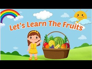 Fruits Song for Kids 🍎🍊 | Learn Healthy Fruits with Fun Music! | Little Lyric