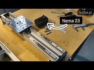MGN Linear rail and C-BEAM XLarge MGN Plate. How to assemble? Accelerated presentation V-Slot