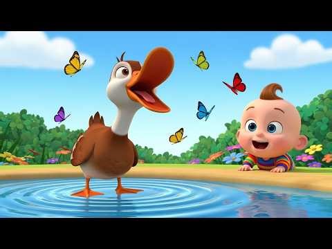 Quack Quack Duck ABC 🦆🔤 | Fun Alphabet Song for Kids | Toddler ABC Rhyme | Baby Learning Song