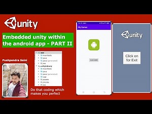 Embedded unity within the android app Part II
