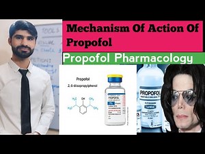 Mechanism Of Action Of Propofol | Pharmacology | GABAa Receptor | Sedatives