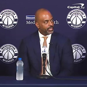 4.5K views · 512 reactions | "This is truly an honor. To get an NBA head coaching job, and certainly for it to happen here, makes it that much more special."   Wes Unseld Jr., Tommy Sheppard and Ted Leonsis spoke to the media today to welcome the Wizards' new head coach. #DCAboveAll | Capital One FULL ➡️ on.nba.com/2UjXon3 | Washington Wizards | Facebook
