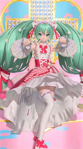 Snow♡ on Instagram: "Mod, song name and credits in the caption 🫶 ☆ Song - “Love Coloured Ward” by OSTER Project ☆ 15th Anniversary Miku Module by Alamichu ☆ #hatsunemiku #mikuhatsune #projectdiva #projectsekaicolorfulstage #vocaloid"