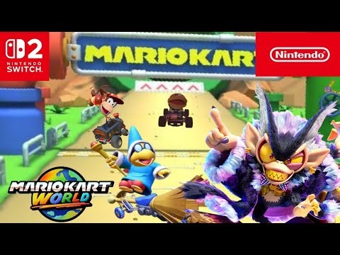Mario Kart World - Free DLC Leaked Trailer