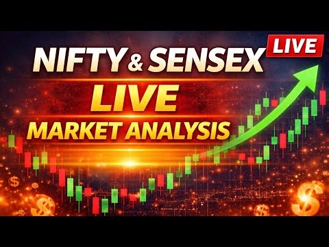 🔴 Live: Nifty Bank Nifty Sensex Trading | Today’s Market Movement | Intraday Live Analysis #nifty