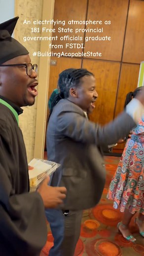 22K views · 243 reactions | An electrifying atmosphere as 181 Free State provincial government officials graduate from FSTDI. #BuildingAcapableState | Free State Provincial Government | Facebook