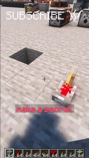 SECRET PISTON ENTRANCE that you can HIDE UNDERGROUND! | Redstone with PsiVolt #minecraft #redstone