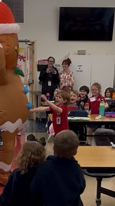 Our PK kids went on a sweet little adventure today, searching all around campus for the Gingerbread Man. They followed clues as they explored the school and had the best time learning together! | St. Thomas Aquinas Catholic School