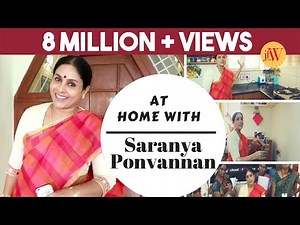 At Home with Saranya Ponvannan | I am very particular about Cleanliness| JFW Exclusive