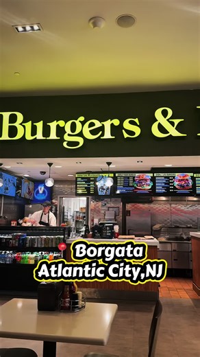 Everyone talks about the buffet at Borgata… 👀 But what about the burgers? Honestly… this surprised us 🔥 Would you try this or stick to the buffet? #borgata #atlanticcity #burger #foodreview #casino