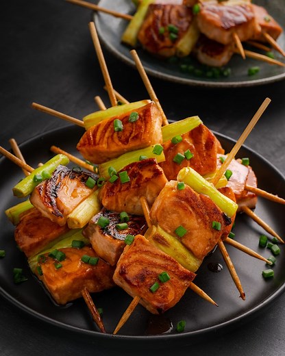 Bite-sized salmon skewers with a sticky teriyaki glaze🤗...plus my guide to preparing those skewers for perfectly cooked salmon every time💥👊 Get the recipe: https://www.marionskitchen.com/teriyaki-salmon-skewers/ | Marion's Kitchen