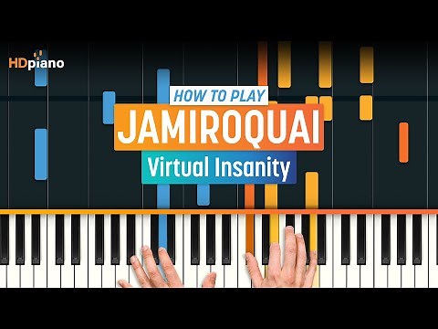 How to Play "Virtual Insanity" by Jamiroquai (Older Lesson) | HDpiano (Part 1) Piano Tutorial