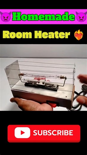 How to make Mini Room Heater ❤️‍🔥👿 #shortsfeed #trending #viralvideo