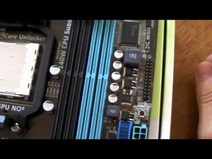 ASUS M4A88T-M/USB3 AMD AM3 Motherboard Unboxing