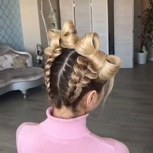 Beautiful hairstyles for long hair By : @lova_studio | New hair