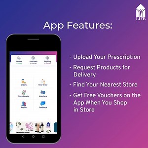 Great news! We very excited to announce the launch of the LIFE Pharmacy app. Order your favorite products through the app or the medicines you need using your prescription and medical insurance. Download it now to check out other exciting features. IOS Link: https://apple.co/2VRYIZ5 Android Link: http://bit.do/eLLVW #LIFEPharmacy #AppLaunch | LIFE Pharmacy