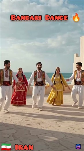Iran’s Most Energetic Folk Dance! 🇮🇷🔥 | Bandari Dance#shorts