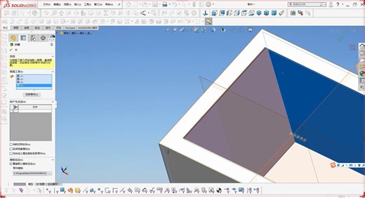 SolidWorks分割命令进行钣金拆图展开速度会快很多！