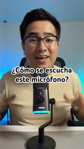 ¿Cómo se escucha este micrófono? Maono PD100W