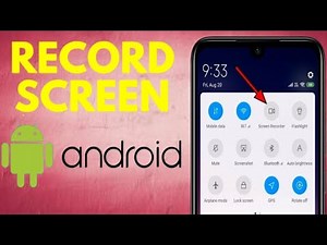 How to screen record on Android