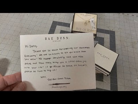 #raedunn I won the Rae Dunn Halloween Giveaway 💀