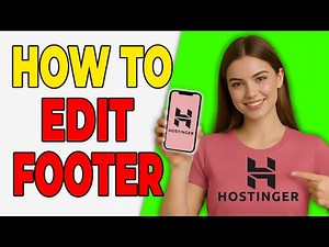 How To Edit Footer In Hostinger Website Builder (Step-By-Step)