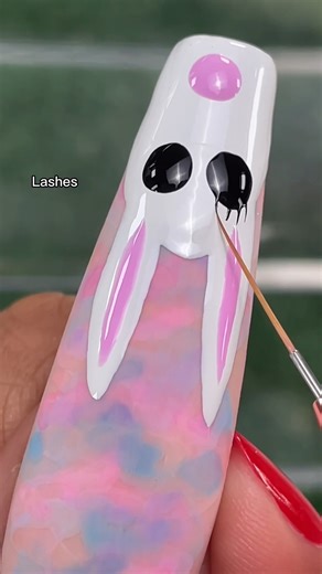 21K views · 324 reactions | How to Paint a Bunny Easy Nail Art #nails #nailtutorial #acrylicnails #nailart #satisfying | Ilysmnail | Facebook