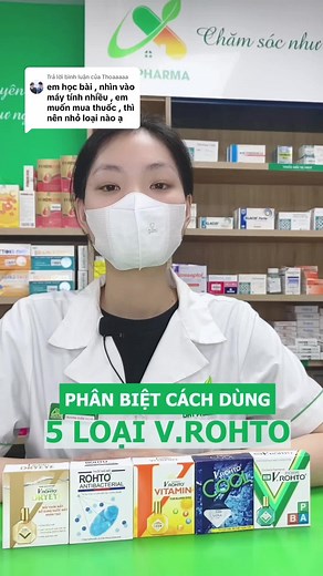 Phân Biệt 5 Loại Thuốc Nhỏ Mắt V.ROHTO
