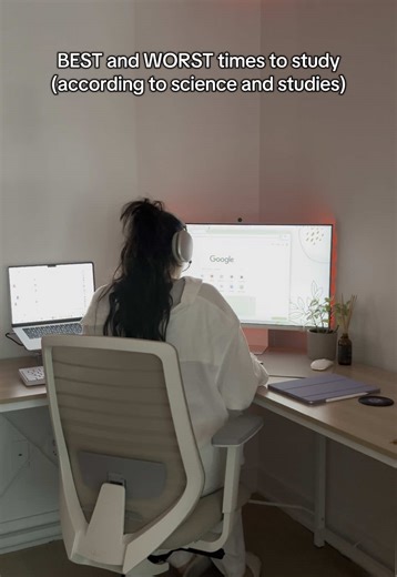 Best and Worst Times to Study According to Science