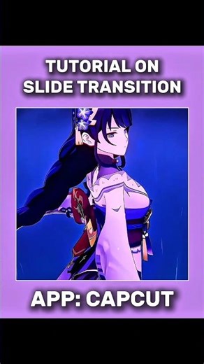 CapCut ✦ Smooth Slide Transition Tutorial ✦ #shorts #capcutedit