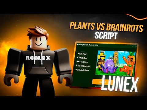 Plants Vs Brainrots Script *NO KEY* - Auto Farm, Auto Buy, Instant Kill, Auto Kill, Dupe & More