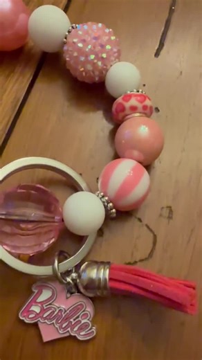 Pretty in Pink – Barbie Inspired Bracelet Keychain - Etsy