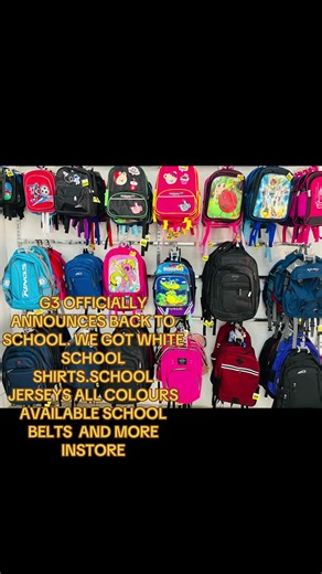 G3 School Supplies Now Available for Back to School