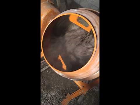 Mixing Quickcrete with Harbor Freight 61932
