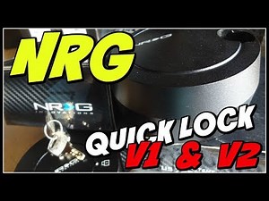 NRG STEERING WHEEL QUICK RELEASE LOCK V2 UNBOXING!!