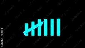 Stock market cyan color arrow growing pointing up on economic chart, graph bars icon, trending upwards financial board rises dollar coin.