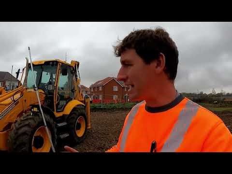 First go Laser Grading using the front bucket of the 4cx