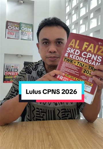 Siapapun kamu yang mau lulus CPNS 2026 wajib memiliki dan belajar melalui buku Al Faiz SKD CPNS 2026 #tescpns2026 #luluscpns2026 #bukualfaiz